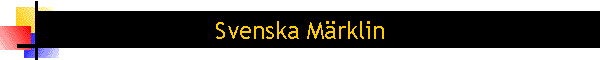Svenska Märklin